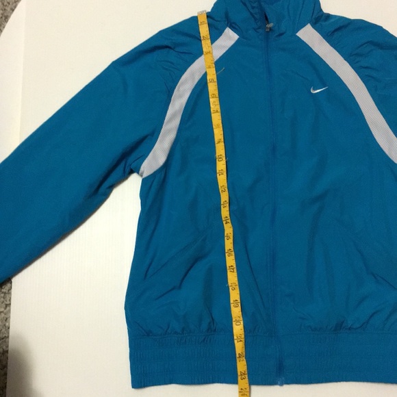 Nike Turquoise/White Sport Jacket S - Picture 8 of 8